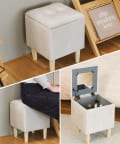 salut!(サリュ) 《WEB限定商品》ドレッサー収納スツール