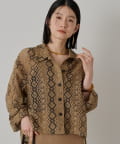 LOUNGEDRESS(ラウンジドレス) レース開襟シャツ