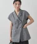 LOUNGEDRESS(ラウンジドレス) キャップスリーブWジレ