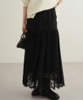 LOUNGEDRESS(ラウンジドレス) ヴィンテージライクレーススカート