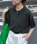 CIAOPANIC TYPY(チャオパニックティピー) 【UNISEX】サマーニットポロシャツ