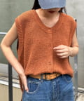 CIAOPANIC TYPY(チャオパニックティピー) メランジ編みサマーニットベスト