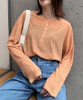 CIAOPANIC TYPY(チャオパニックティピー) 2WAYシアーヘンリーネックTEE