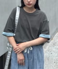 CIAOPANIC TYPY(チャオパニックティピー) 【真夏でも着れる】ユニセックスキープシェイプフライス半袖Tee