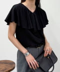 FREDY & GLOSTER(フレディ アンド グロスター) ラッフルカットソーブラウス