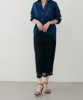 LARUTA(ラルータ) 【Web限定】フラワーレーススカート
