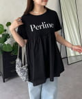prose verse(プロズヴェール) ロゴペプラムＴシャツ