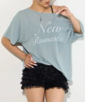 WHO’S WHO gallery(フーズフーギャラリー) NEW ROMANTI シアーBIGオフショルTEE