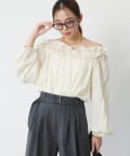 un dix cors(アンディコール) 《大人可愛い◎》ヴィンテージフリルブラウス