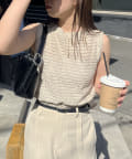capricieux lemage フリンジタンク capricieux lemage フリンジタンク