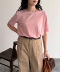 FREDY & GLOSTER(フレディ アンド グロスター) ハイツイストコットンTシャツ