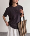 FREDY & GLOSTER(フレディ アンド グロスター) ハイツイストコットンTシャツ