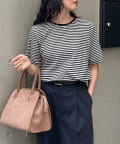 FREDY & GLOSTER(フレディ アンド グロスター) ハイツイストコットンTシャツ