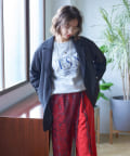 Remind me and forever(リマインドミーアンドフォーエバー) 【nane】ヴィンテージ加工スエットプルオーバー