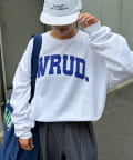CIAOPANIC TYPY(チャオパニックティピー) 【WEB限定】WRUD.ビッグシルエットロゴスウェット