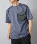 NOLLEY'S(ノーリーズ) 【ACTIVE SECT】《限定展開》カーゴポケットTシャツ