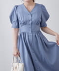 NICE CLAUP / OLIVE des OLIVE OUTLET(ナイスクラップ  / オリーブ デ オリーブ アウトレット) 【RMAF】折り紙袖ワンピース