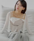 Chico(チコ) 紐取り外しフロント巻きニットベア