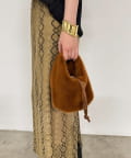 LOUNGEDRESS(ラウンジドレス) ワンハンドルファーチェーンBag