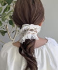 Lattice(ラティス) 小花柄シュシュ