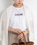 NOLLEY'S(ノーリーズ) シルケット天竺フロッキーロゴTシャツ