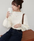 Remind me and forever(リマインドミーアンドフォーエバー) 【WEB先行予約】ボトルネックリブプルオーバー