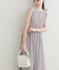 NICE CLAUP / OLIVE des OLIVE OUTLET(ナイスクラップ  / オリーブ デ オリーブ アウトレット) 【natural couture】バックシャーリングロンパース
