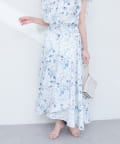 natural couture(ナチュラルクチュール) 【人気カラー再予約中】【mizu】長さ変えられる後ろ下がりヘムスカート