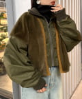 チャオパニック エシンタ　etsinta  ファーブルゾン　カーキ　美品 楽天市場】【SALE／10%OFF】CIAOPANIC TYPY 【etsinta/エシンタ