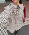 CIAOPANIC(チャオパニック) アソートチェックシャツブルゾン