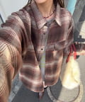 CIAOPANIC(チャオパニック) アソートチェックシャツブルゾン