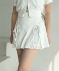 NICE CLAUP / OLIVE des OLIVE OUTLET(ナイスクラップ  / オリーブ デ オリーブ アウトレット) 【one after another】カットスカート