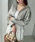 NICE CLAUP / OLIVE des OLIVE OUTLET(ナイスクラップ  / オリーブ デ オリーブ アウトレット) 【one after another】フードシャツ