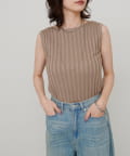 LARUTA(ラルータ) ラメ入りボートネックニット