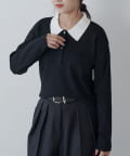 Lui's(ルイス) ストレッチ長袖ポロ