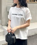 FREDY & GLOSTER(フレディ アンド グロスター) シルケットサマーロゴ半袖Tシャツ