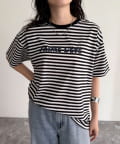 FREDY & GLOSTER(フレディ アンド グロスター) シルケットサマーロゴ半袖Tシャツ