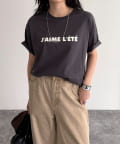 FREDY & GLOSTER(フレディ アンド グロスター) シルケットサマーロゴ半袖Tシャツ