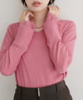 natural couture(ナチュラルクチュール) 【WEB限定】レース袖切り替えカットソー