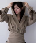 one after another NICE CLAUP(ワンアフターアナザー ナイスクラップ) 【前田大翔さんyoutubeセレクトアイテム】サイドラインリボンパーカー