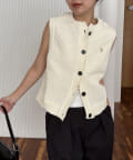 CAPRICIEUX LE'MAGE】メッシュBOXベスト | OUTLET(アウトレット