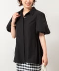 NOLLEY'S(ノーリーズ) バックペプラムバルーンスリーブブラウス