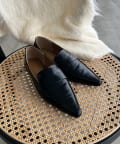 CAPRICIEUX LE'MAGE(カプリシュレマージュ) 【再入荷/新色ドット】ポインテッドローファー