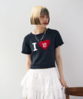 w closet(ダブルクローゼット) 【25AW】I LOVEニット