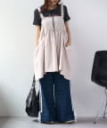 w closet(ダブルクローゼット) 【25AW】リボン2WAYピーチワンピ