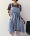 w closet(ダブルクローゼット) 【25AW】リボン2WAYピーチワンピ