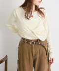 w closet(ダブルクローゼット) 【25AW】ツイストプルオーバー