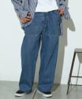 CIAOPANIC TYPY(チャオパニックティピー) 【MENS】ウォッシュドベイカーデニムパンツ/セットアップアイテムあり
