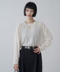 Lui's(ルイス) 後ろスリットTシャツブラウス