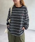 CPCM(シーピーシーエム) 【U.S. POLO ASSN.】マルチボーダーロンT